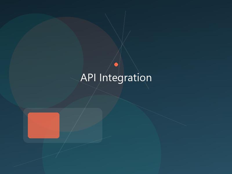 API integration network diagram