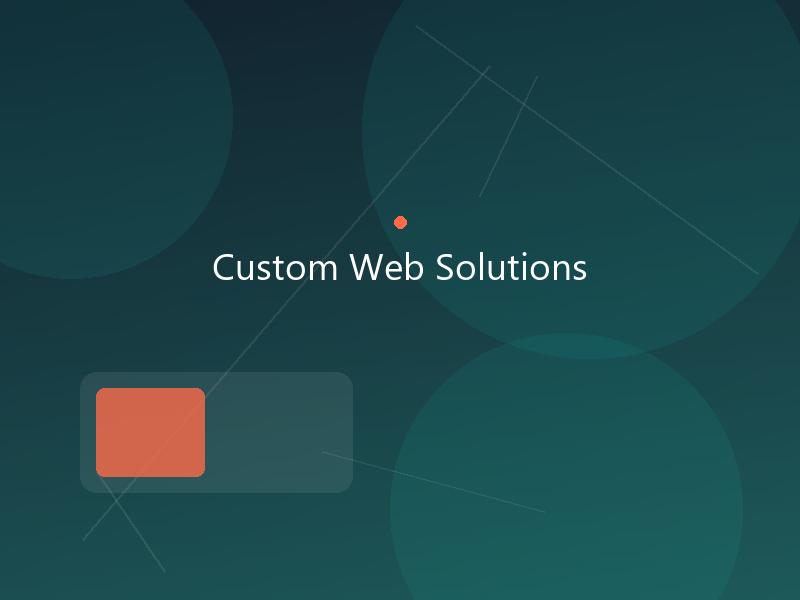 Custom web solution engineering